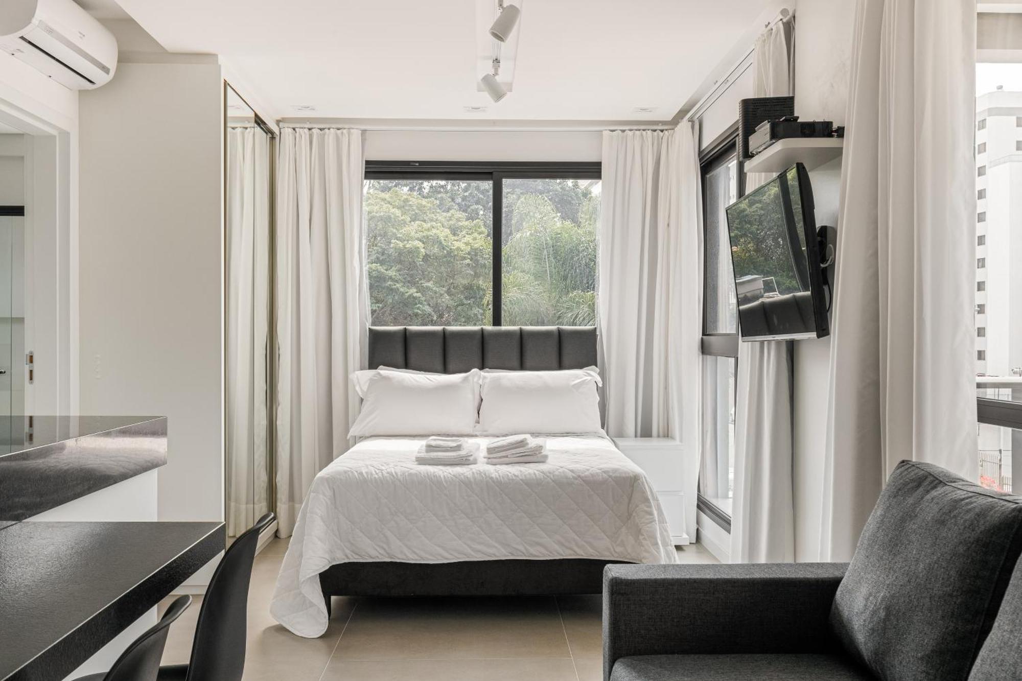 Zee Studios A 200M Da Beira-Mar Norte Флорианополис Экстерьер фото