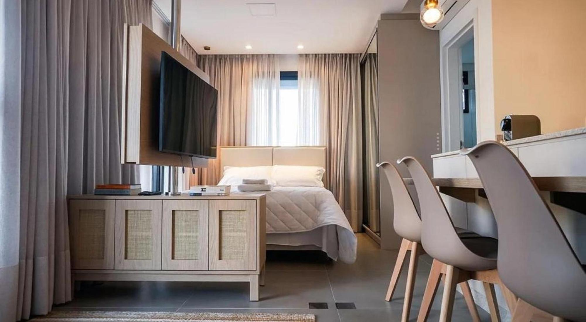 Zee Studios A 200M Da Beira-Mar Norte Флорианополис Экстерьер фото