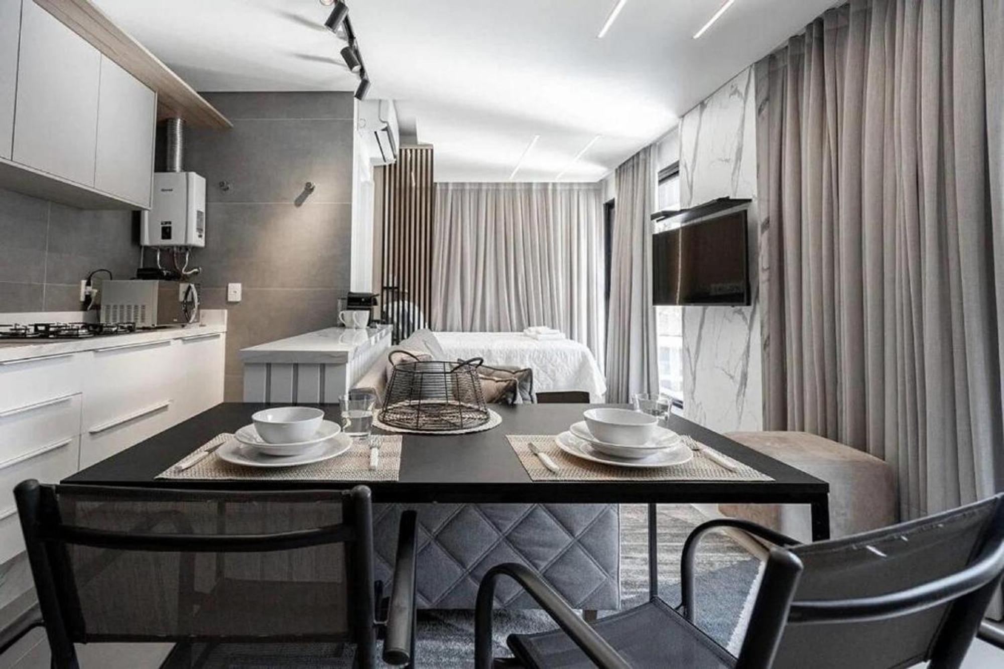 Zee Studios A 200M Da Beira-Mar Norte Флорианополис Экстерьер фото